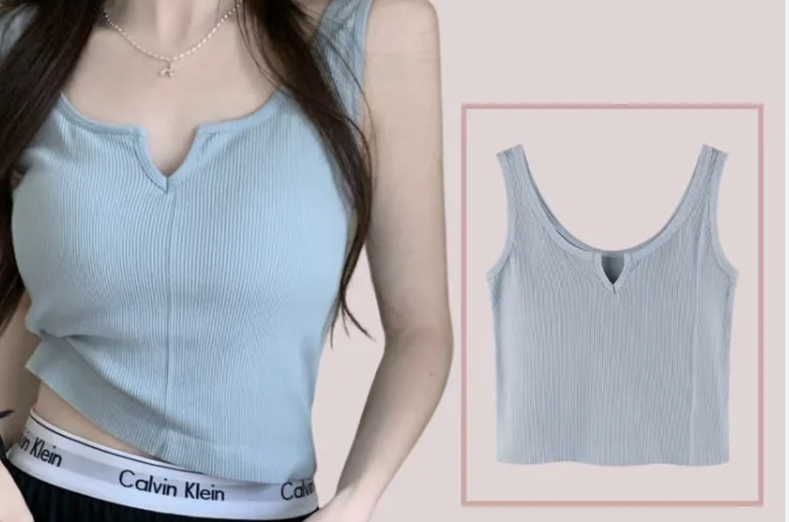 辣妹小众纯色吊带背心女带胸垫打底衫外穿防走光短款运动上衣百搭